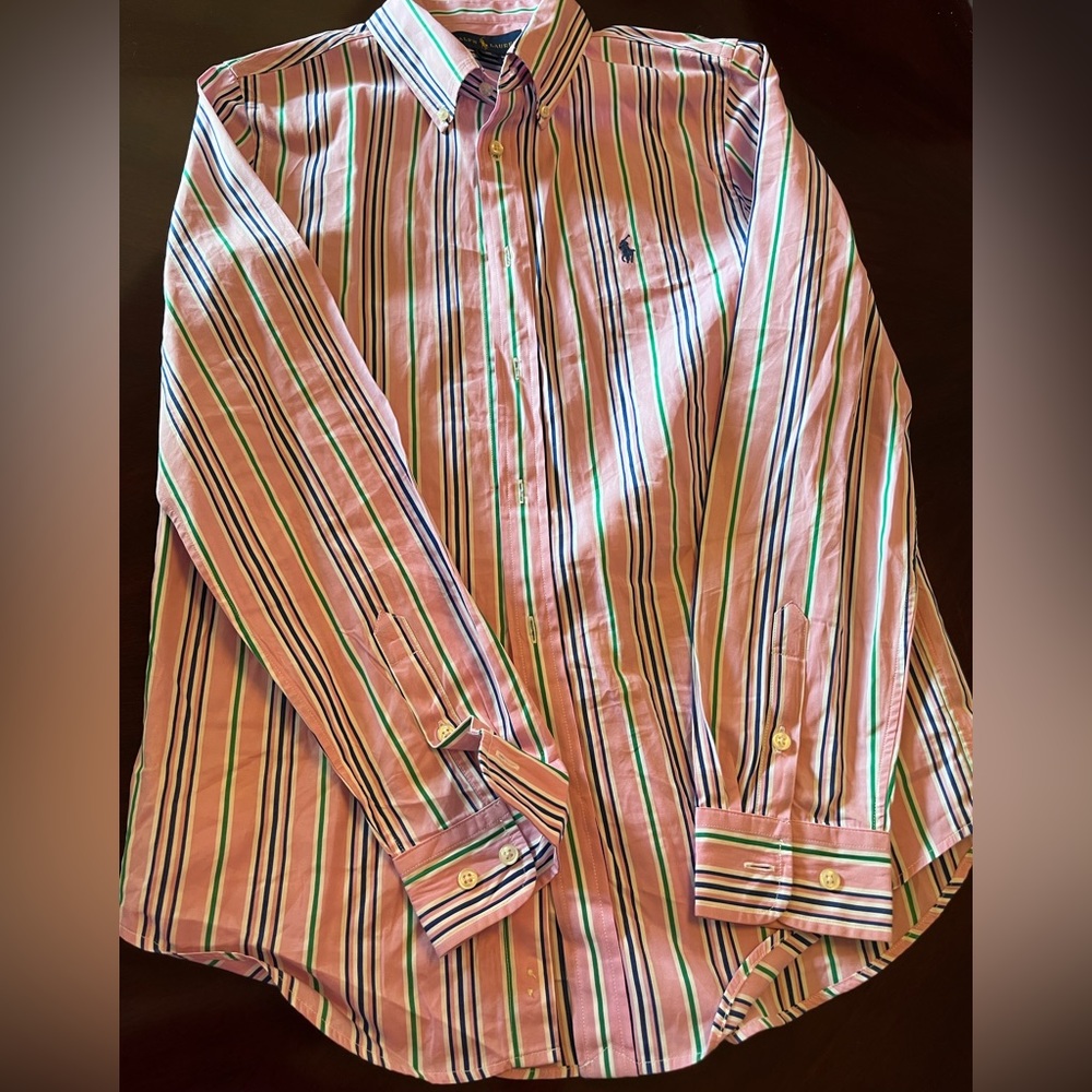 Ralph Lauren Boys Button Down shirt size 18-20